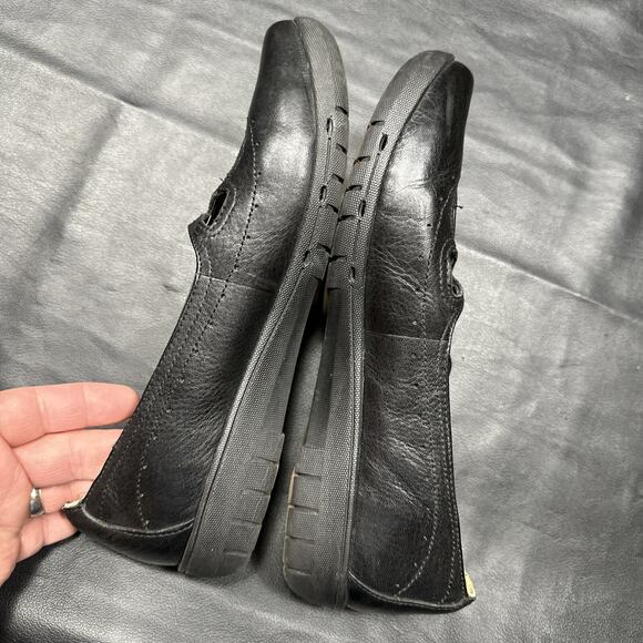 CLARKS UnStructured Shoes 7.5M Women’s Parody Mary Jane Flats Black Leather - 70 - Picture 10 of 11